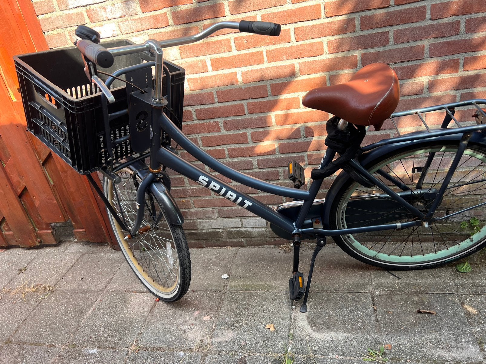 Meisjesfiets 26 inch, Minder dan 47 cm, Ophalen, Gebruikt, Handrem