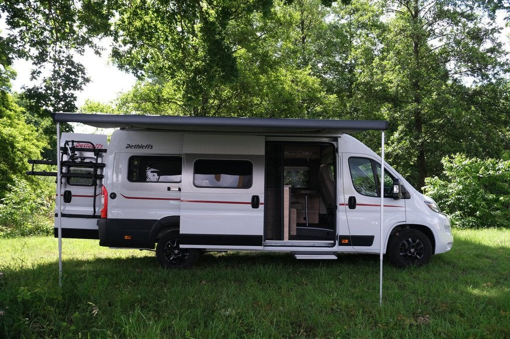 Dethleffs KW 601 Globetrail|Vakantieklaar!|Lengtebed|Bearloc, Buscamper of Camperbus, Verwarmde buitenspiegels, Startonderbreker