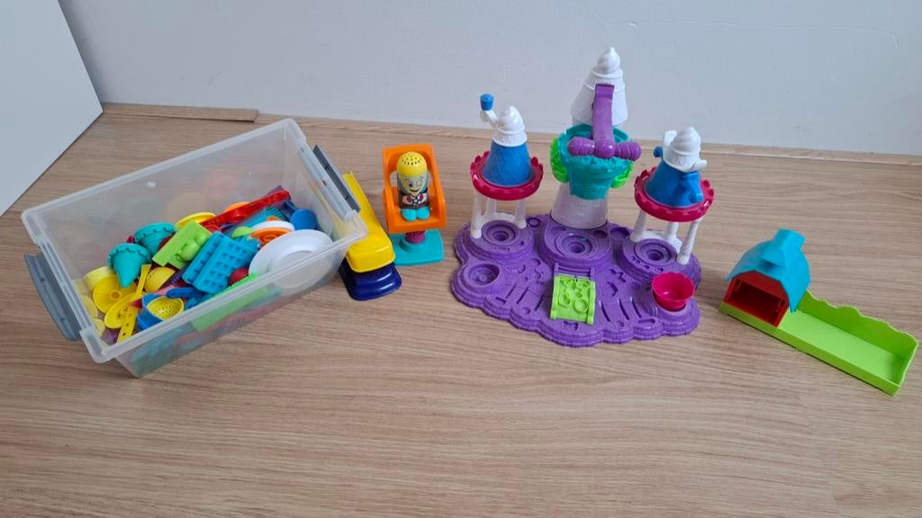 Play-Doh klei speelset met veel accessoires, Ophalen, Gebruikt, Jongen of Meisje