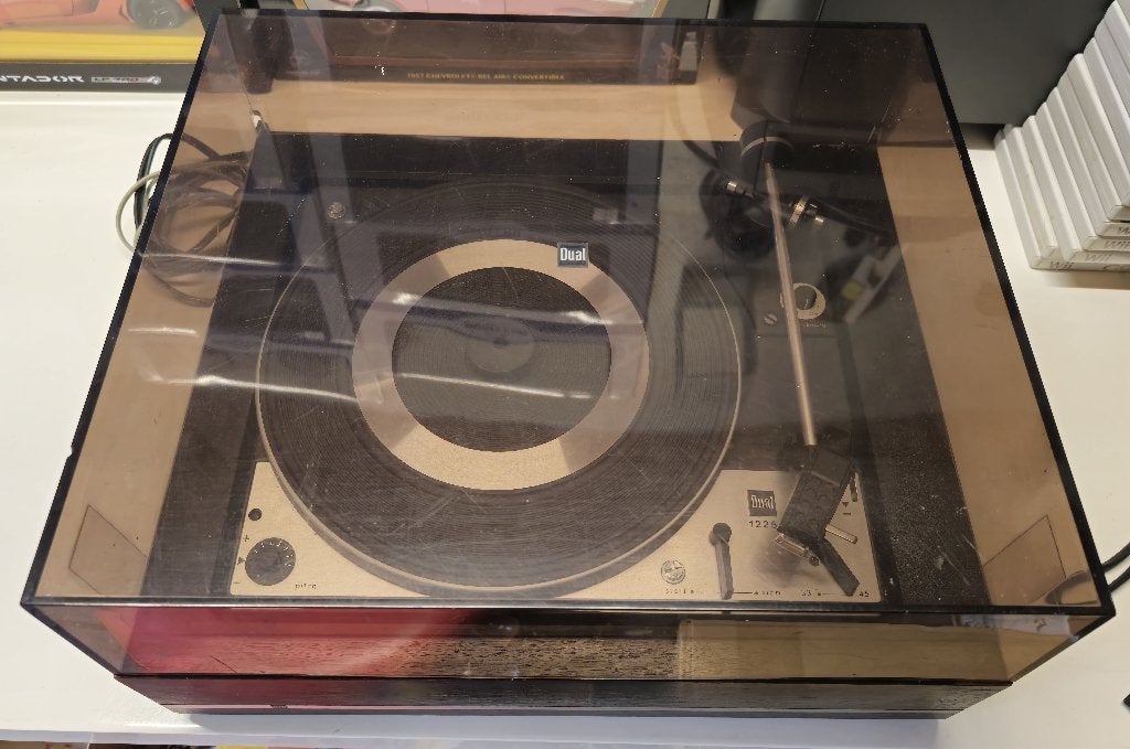 Dual 1225 Platenspeler - Vintage Hifi , draai niet, Ophalen, Gebruikt, Automatisch, Platenspeler