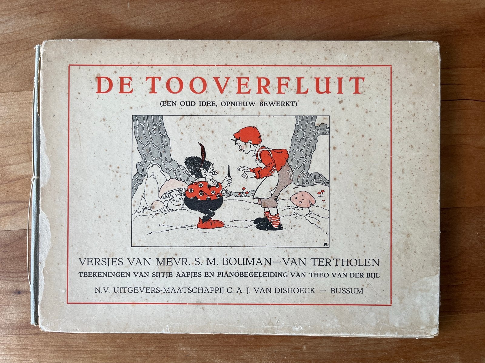 De Tooverfluit - S.M. Bouman-van Tertholen (1930s), Antiek en Kunst, Ophalen of Verzenden