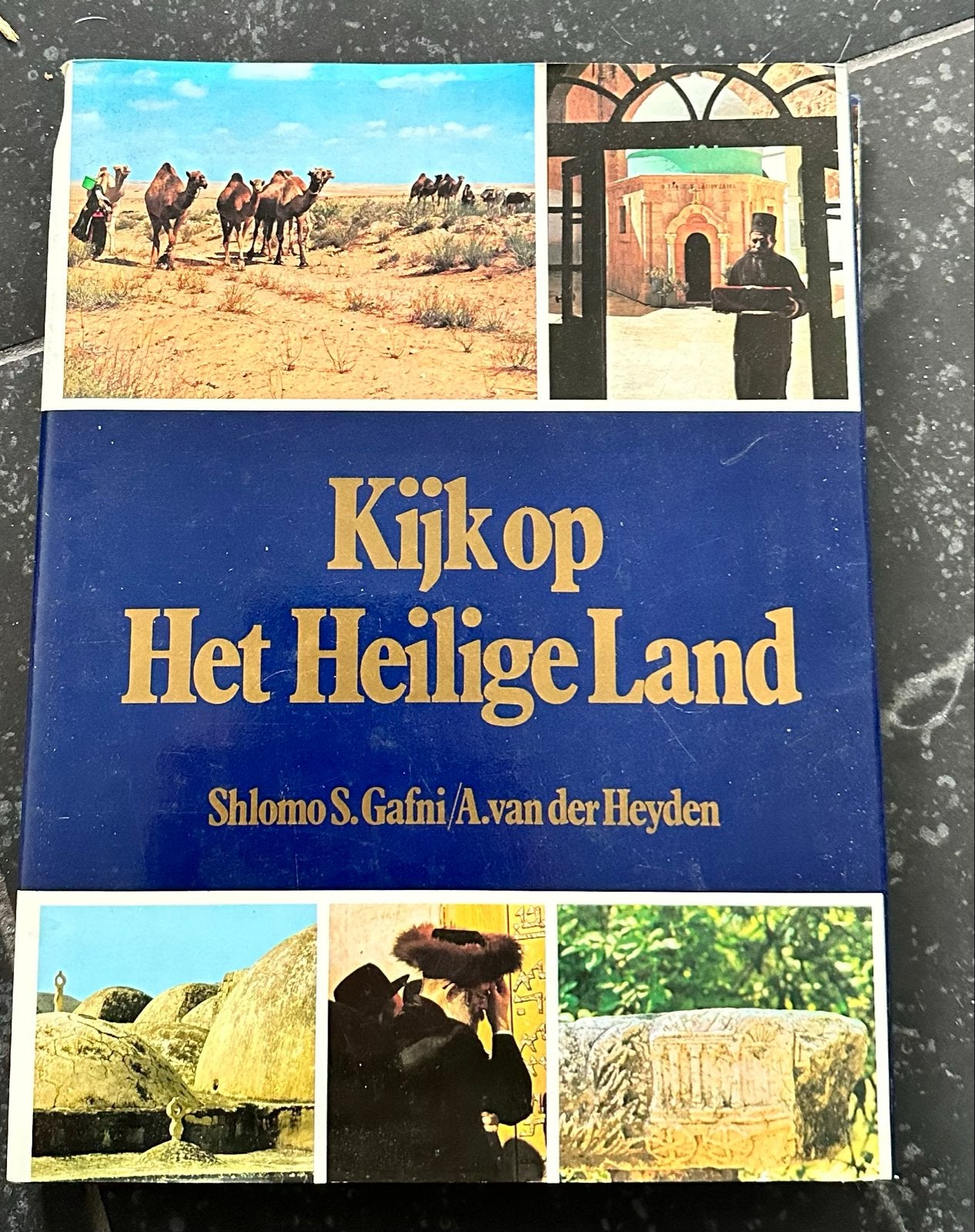 Kijk op Het Heilige Land - Shlomo S. Gafni/A. van der Heyden, Ophalen of Verzenden, Gelezen, Spiritualiteit algemeen, Achtergrond en Informatie