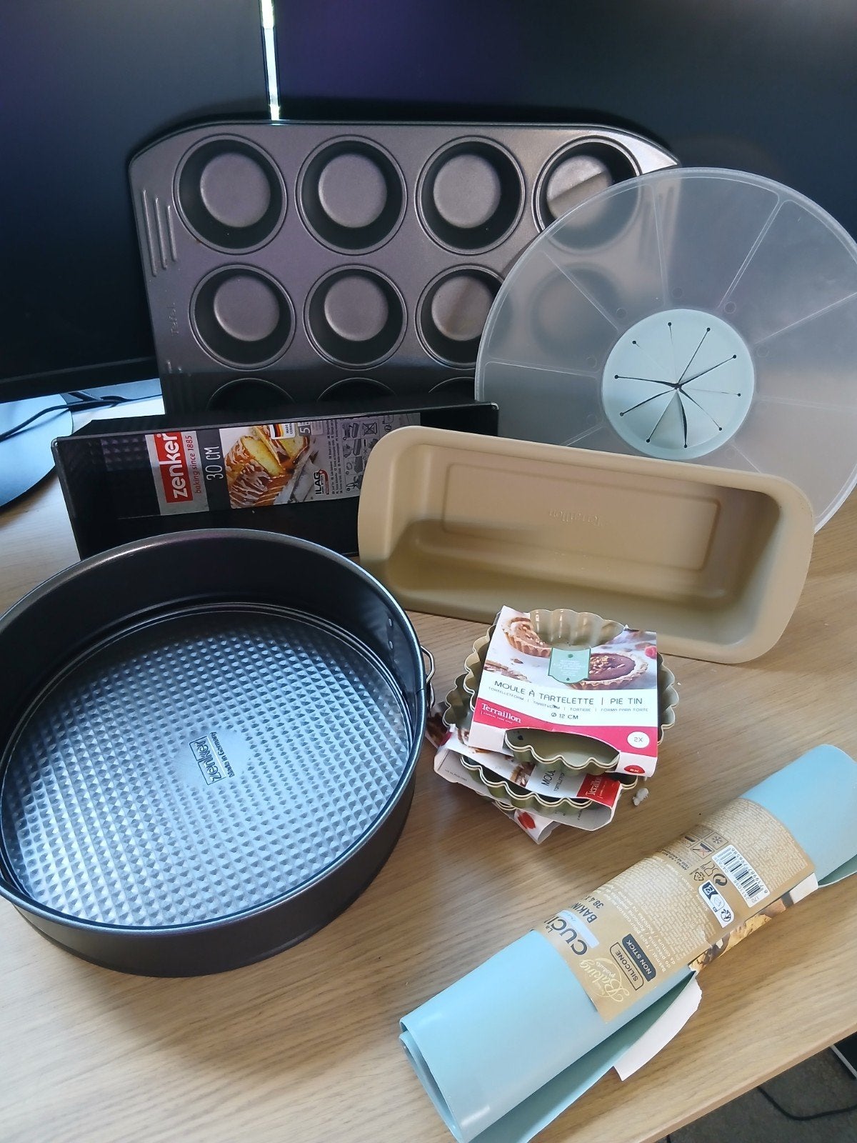 Bakblikkenset, Hobby en Vrije tijd, Taarten en Cupcakes maken, Ophalen, Nieuw, Taarten, Bakvorm