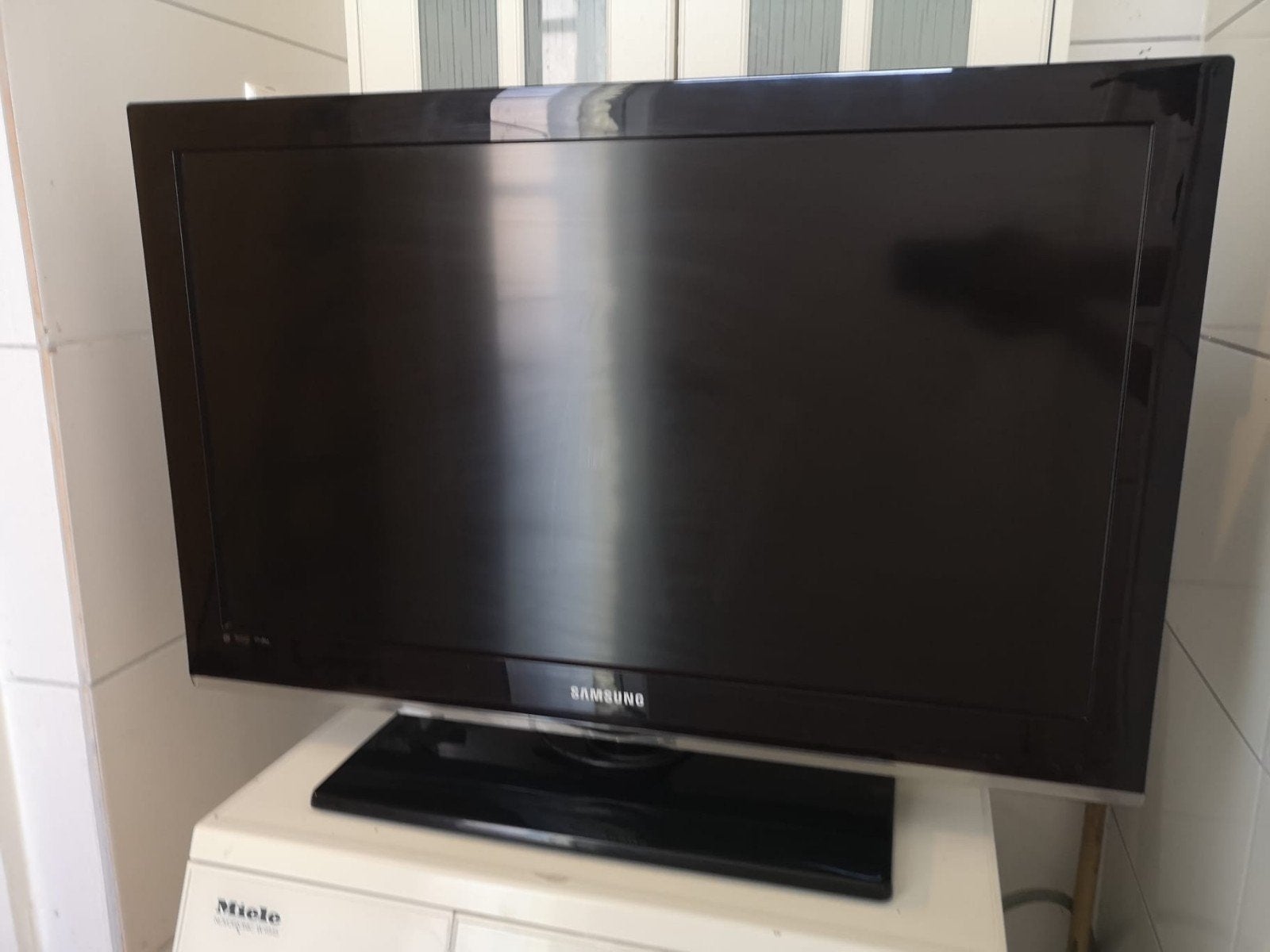 Samsung LE32C530F1W 32 inch Full HD LCD TV, Ophalen, Gebruikt, 50 Hz, LCD