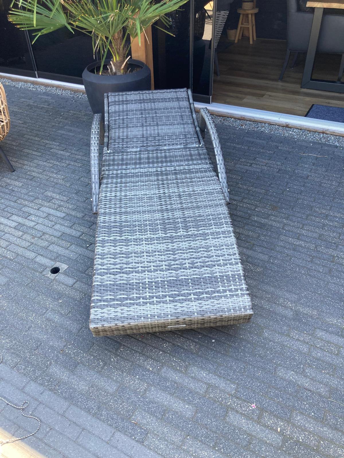 Te koop tuin ligstoel, Ophalen, Zo goed als nieuw