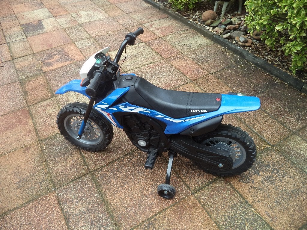 electrische kinder crossmotor 6 volt, Gebruikt