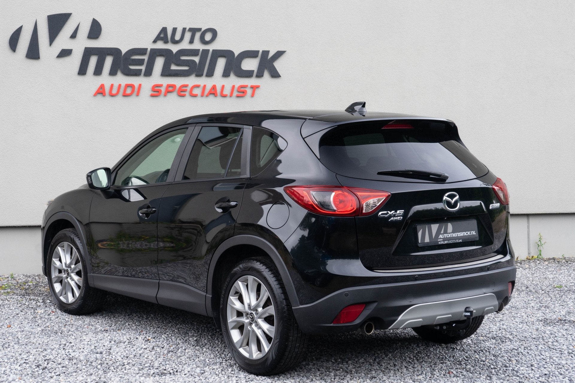 Mazda CX-5 2.0 4WD / Leder/ Bose Sound/ Trekhaak/ Tough Navi, Auto's, Mazda, Gebruikt, Zwart, 4 cilinders, 160 pk