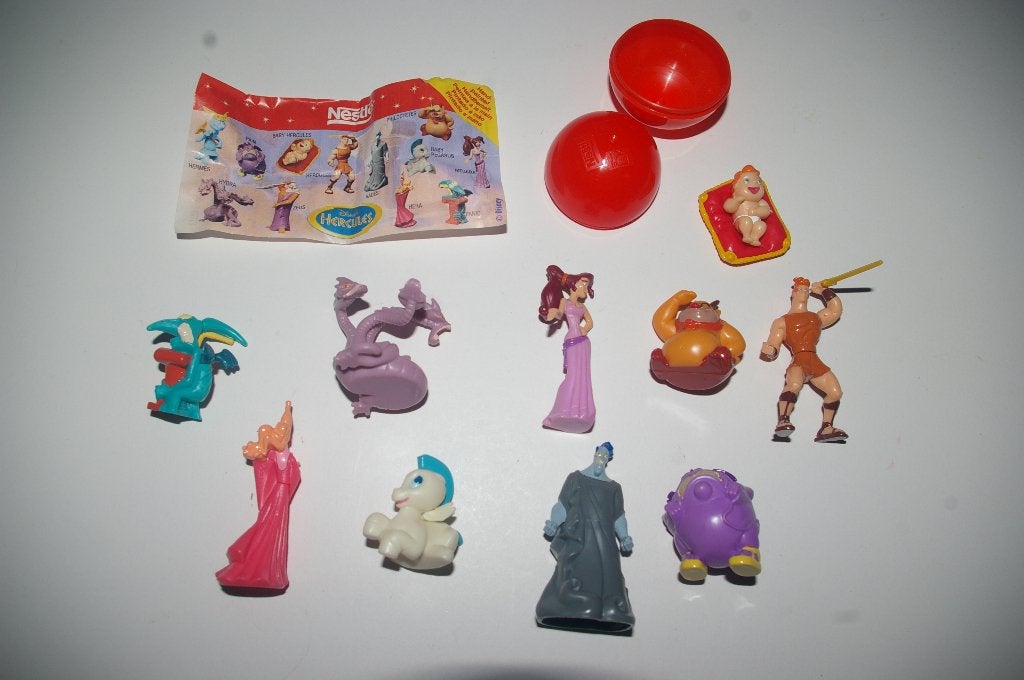 Nestlé Disney / Hercules figuurtjes., Ophalen of Verzenden