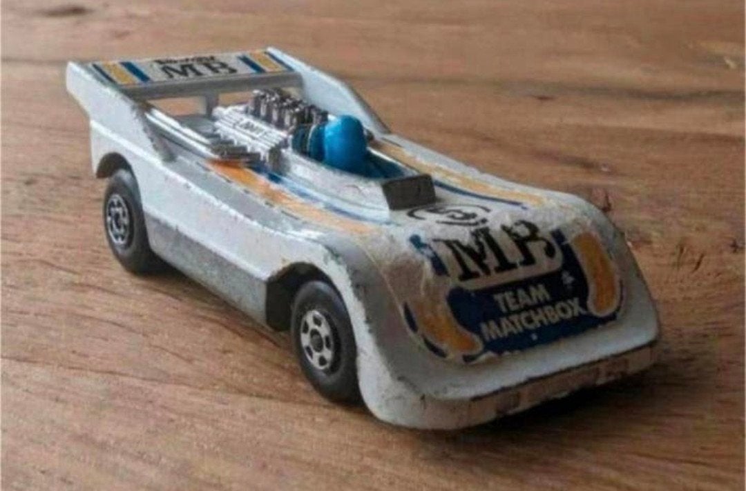Matchbox Superfast No. 36 Hi-Tailer – Made in England – 1974, Ophalen of Verzenden, Gebruikt, Auto