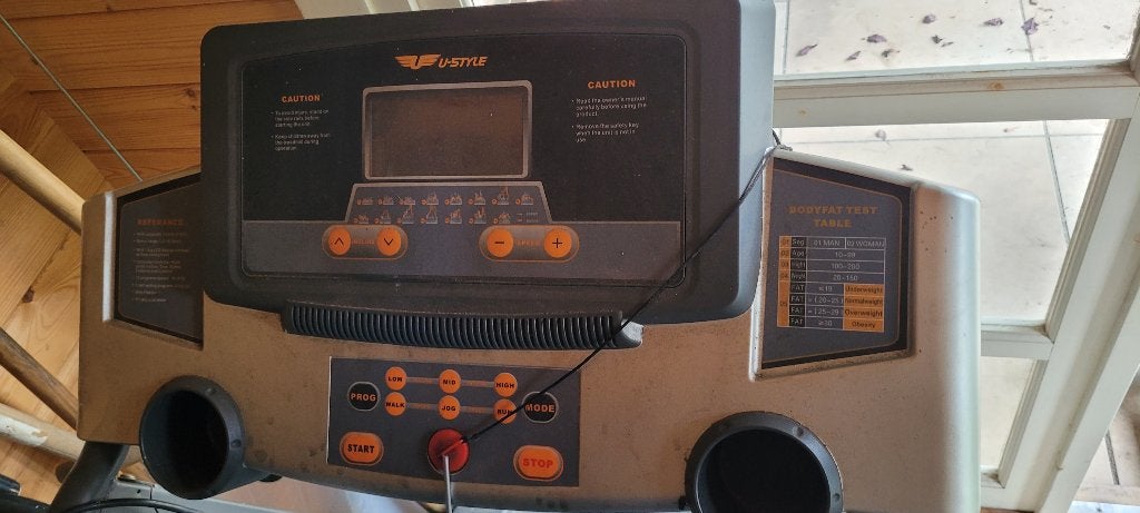 U-Style Loopband – Display defect – Opklapbaar, Sport en Fitness, Ophalen, Gebruikt, Overige typen, Overige merken