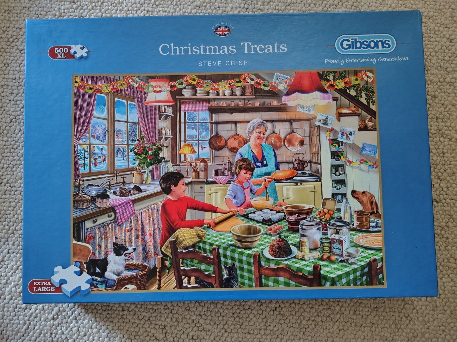 puzzels 500 stukjes XL formaat, Ophalen of Verzenden, 500 t/m 1500 stukjes, Zo goed als nieuw, Legpuzzel