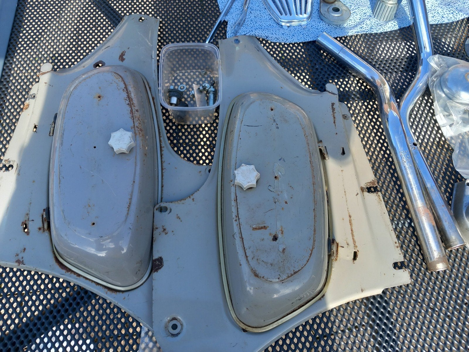 Onderdelen sparta GH49, Motoren, Ophalen