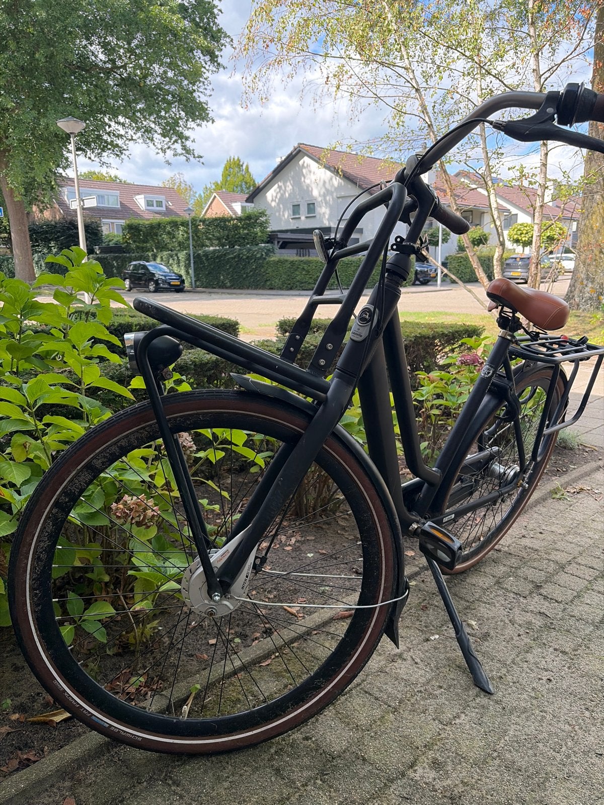 Gazelle Special Bike transportfiets met voordrager, Ophalen, Versnellingen, Gazelle, Trommelrem