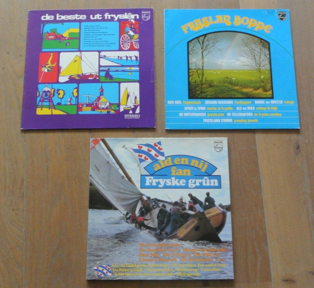De Beste Ut Fryslân 3 LP'S, Cd's en Dvd's, LP, Originele persing, Ophalen of Verzenden, Zo goed als nieuw