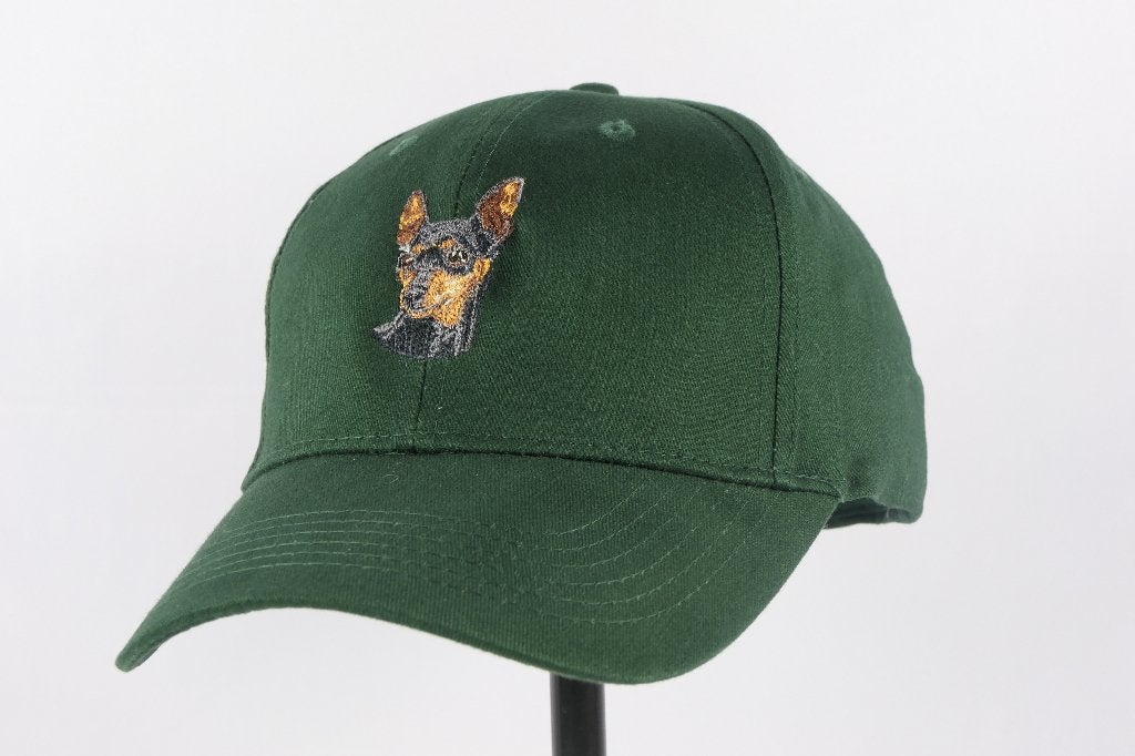 cap met geborduurde DUITSE DWERGPINSCHER, Verzenden, Nieuw, Dier