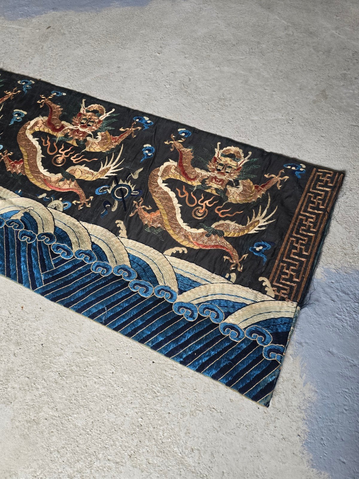 Antiek chinees borduurwerk, Antiek en Kunst, Ophalen of Verzenden