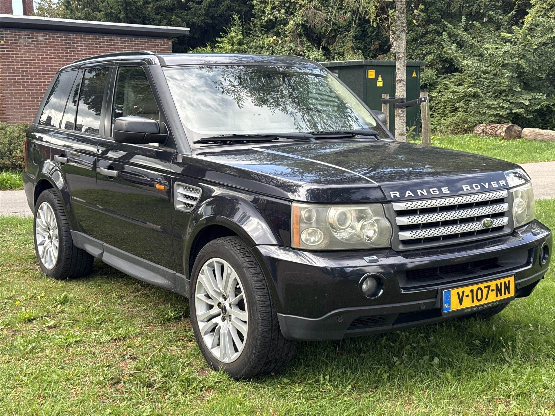 Land Rover Range Rover Sport hse v8 GRIJS KENTEKEN, Auto's, Automaat, Dealer onderhouden, 3628 cc, Blauw