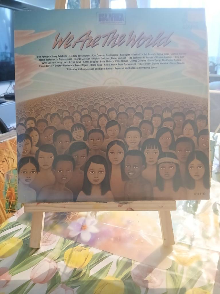 USA for Africa - We Are The World Vinyl maxi Single, Ophalen of Verzenden, 1980 - 1989, Gebruikt, 7 inch