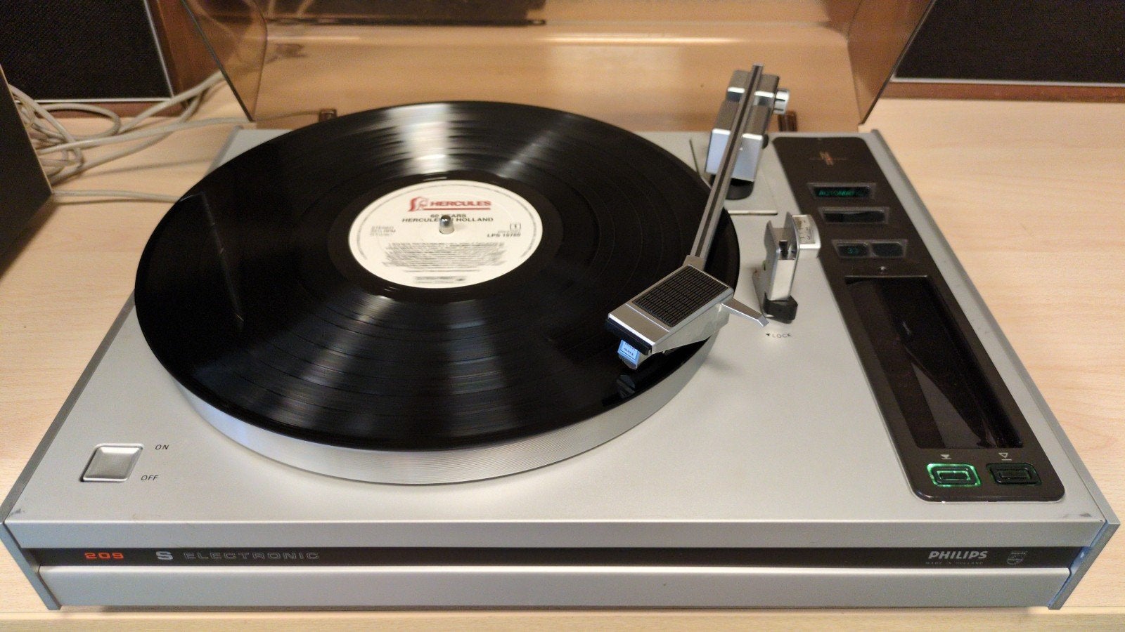 Philips GA209S vintage platenspeler gereviseerd, Ophalen, Philips, Automatisch, Refurbished