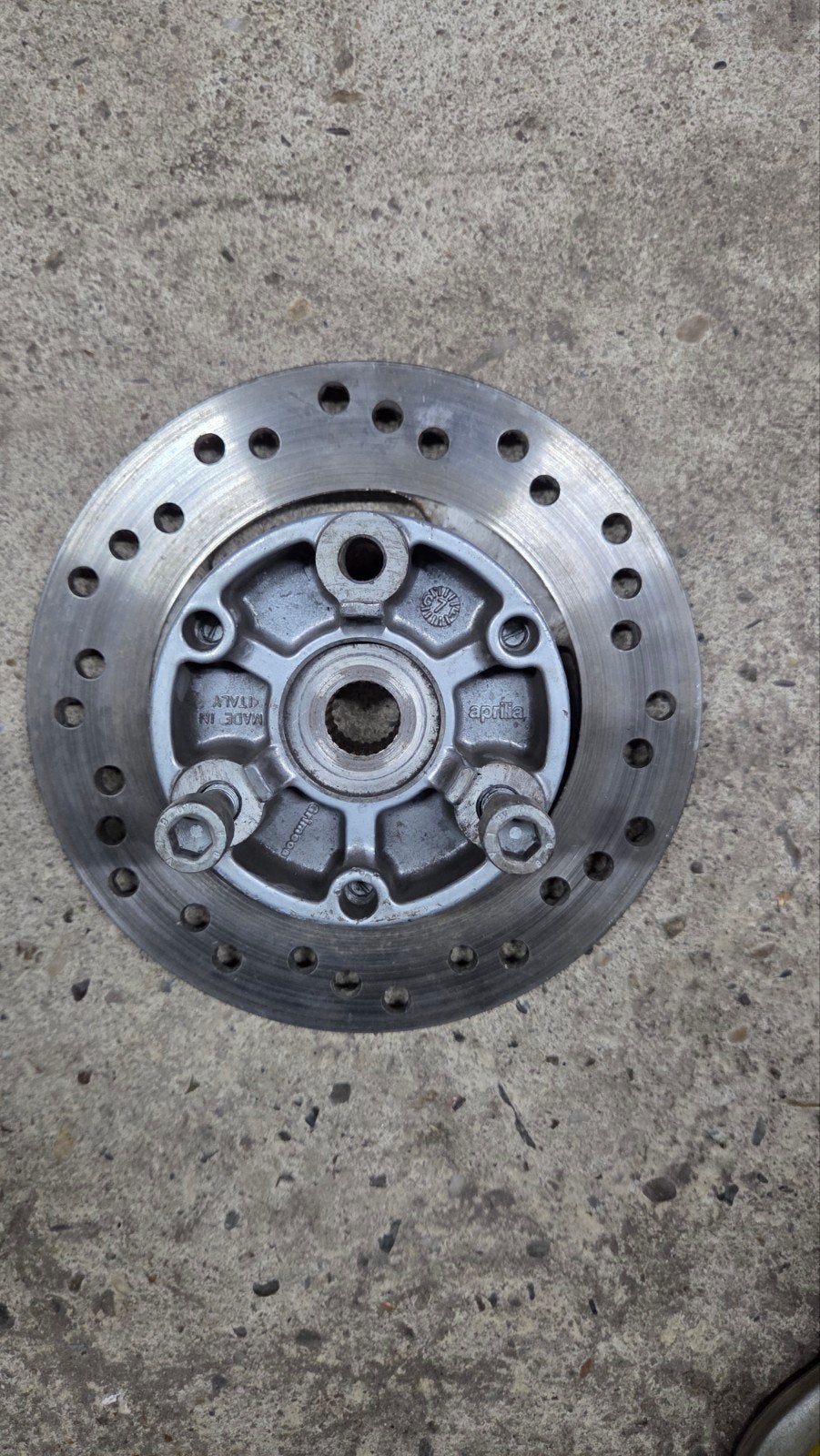 grimeca velg bevestiging aprilia sr, Ophalen of Verzenden, Aprilia