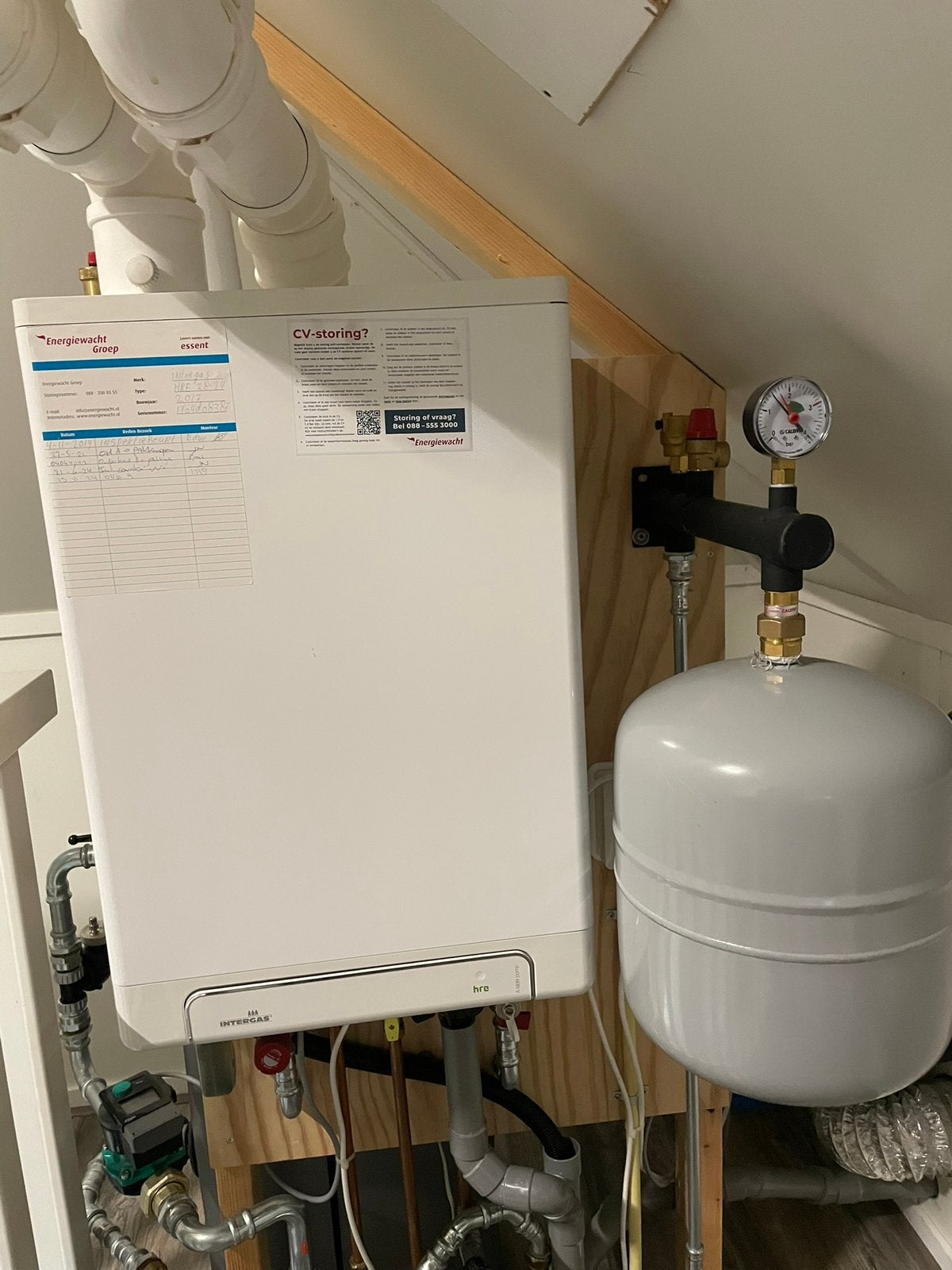 Intergas HRE 28/24 CW4 CV ketel, Doe-het-zelf en Verbouw, Verwarming en Radiatoren, Ophalen, 30 tot 80 cm, Cv-ketel of Combi-ketel
