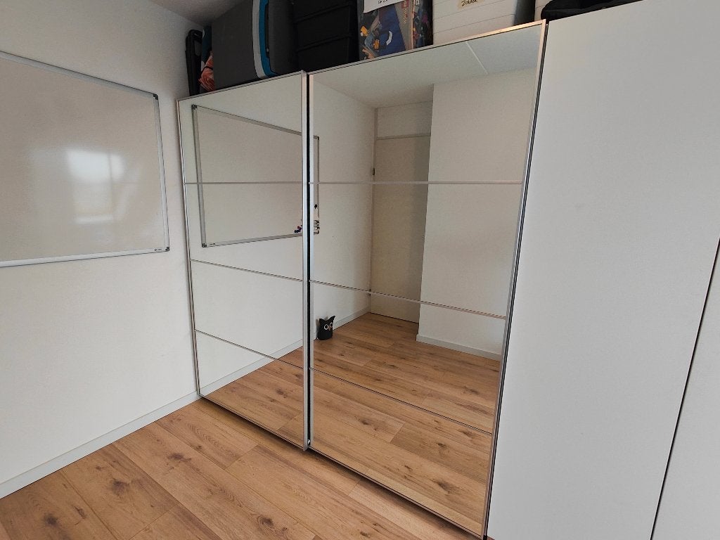 Spiegeldeuren voor pax kast 2 x 2 meter., Ophalen, Gebruikt, 200 cm of meer, 150 tot 200 cm