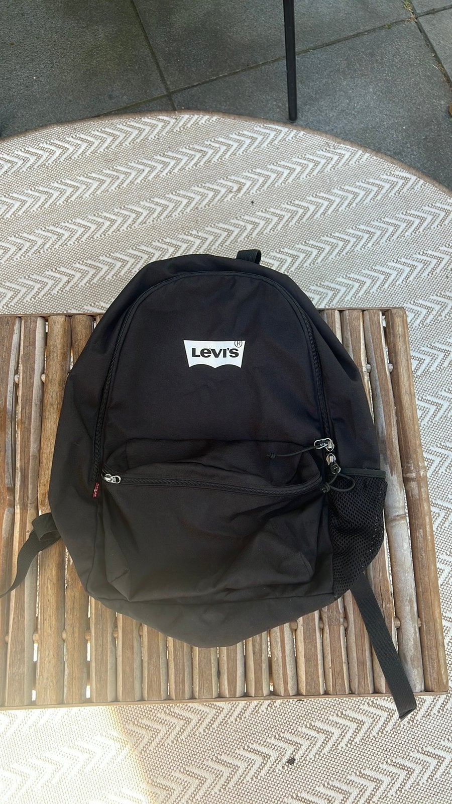 Levi’s rugzak zwart, Ophalen of Verzenden, Zo goed als nieuw, Overige merken, 30 tot 45 cm
