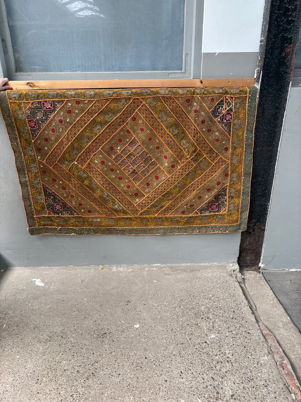 Decoratief Wandkleed met Olifantenmotief, Ophalen of Verzenden