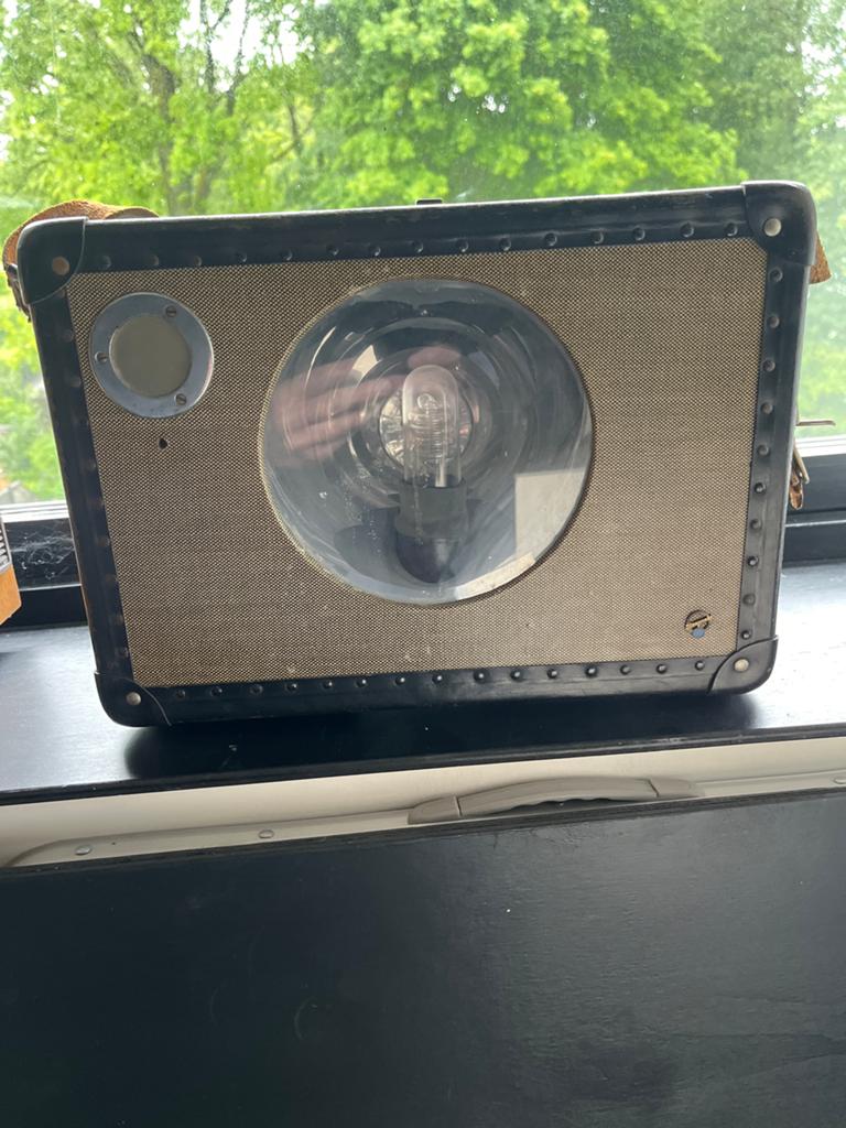 Vintage Film Projector / Studio Lamp, Ophalen of Verzenden