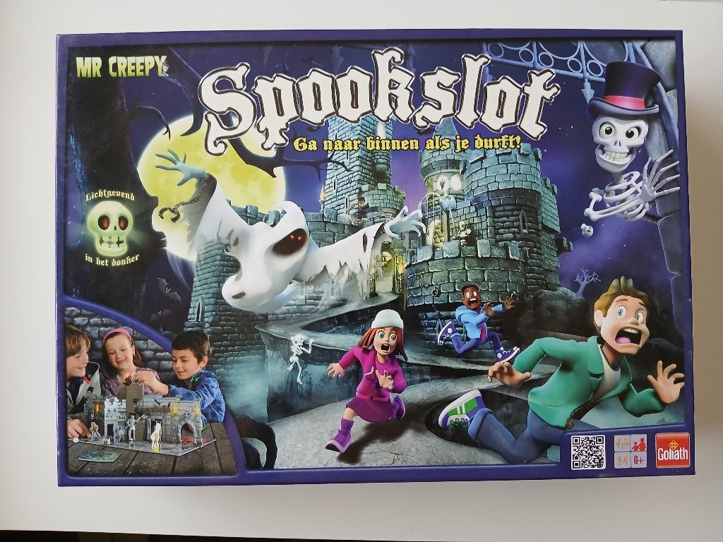 Spookslot Bordspel, Een of twee spelers, Ophalen of Verzenden, Zo goed als nieuw, Goliath Games