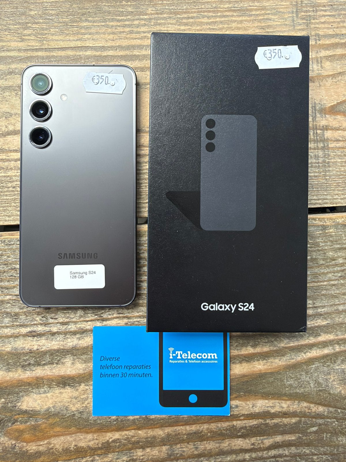 Samsung galaxy S24 graphite 128 GB + garantie