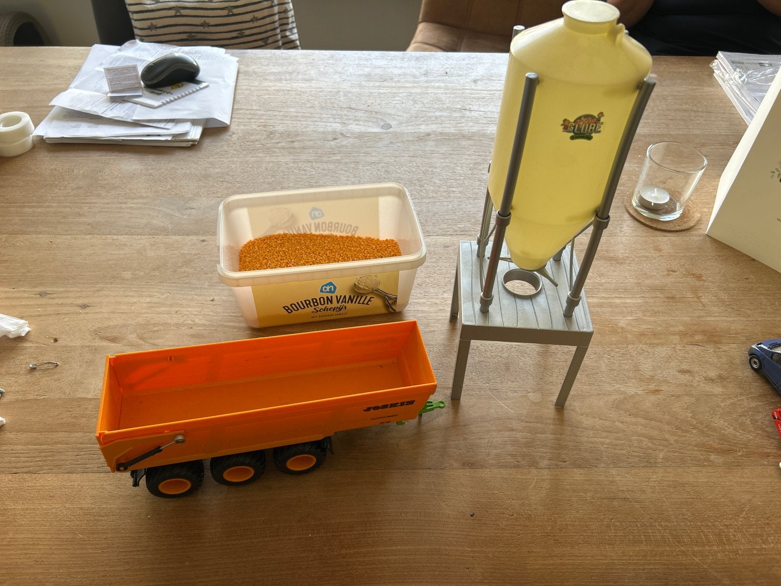 Silo met aanhanger speelgoedset, Ophalen, Gebruikt, Bouwen