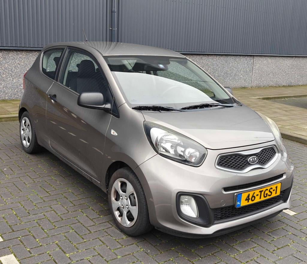 Kia Picanto 1.0 Cvvt 3-DRS 2012 Grijs, Auto's, Kia, Voorwielaandrijving, 400 kg, Origineel Nederlands, 24 km/l