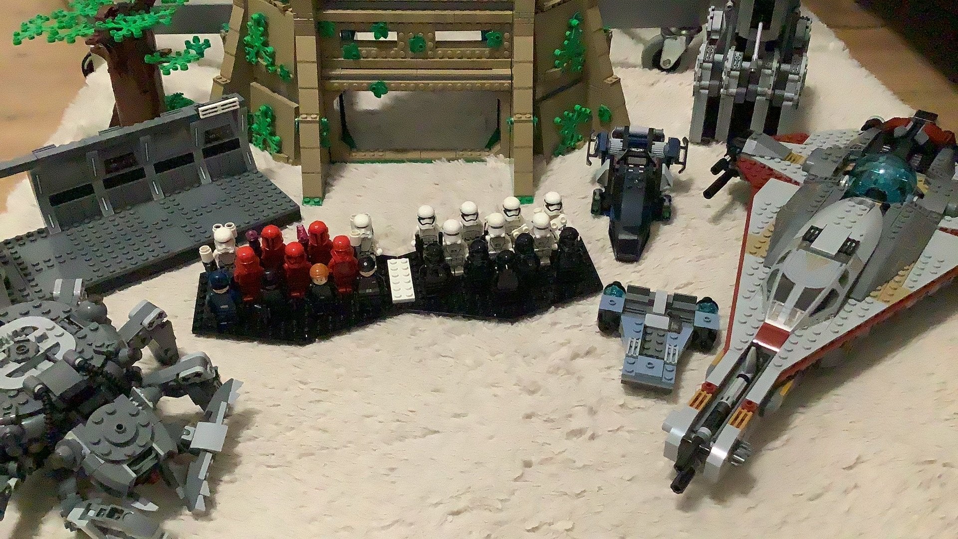 Lego star wars sets en first order minifiguren., Verzenden, Gebruikt, Overige merken