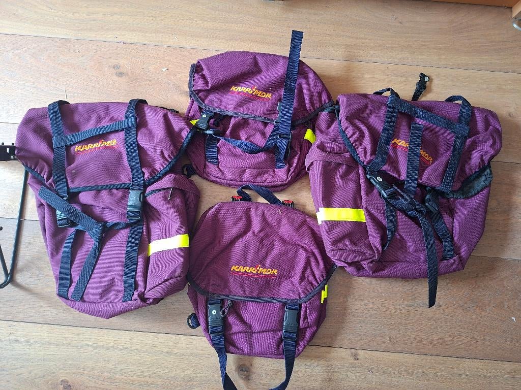 Fietstassen Karrimor, Ophalen, Zo goed als nieuw, Karrimor