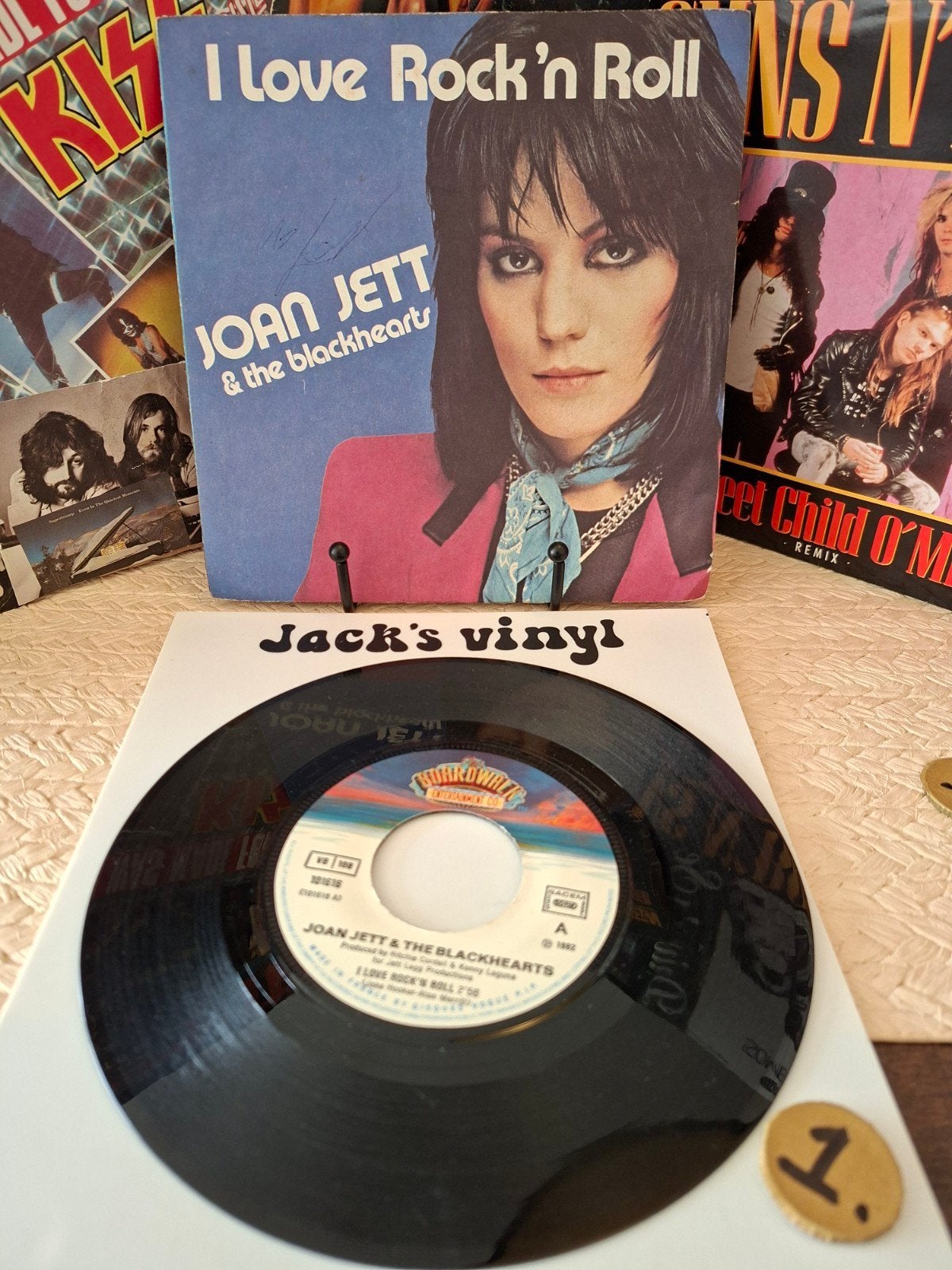 Joan Jett & The Blackhearts - I Love Rock 'n Roll 1982/1, 7 inch, Ophalen of Verzenden, Zo goed als nieuw, Beschermende buitenhoes