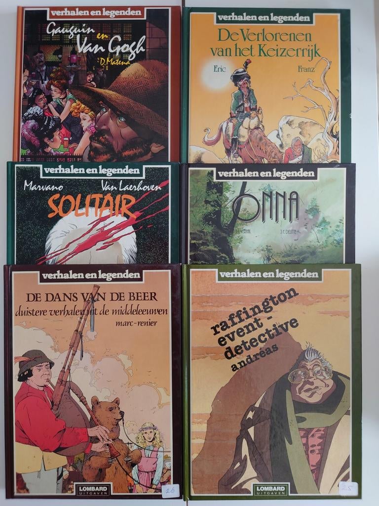 Lombard Verhalen en Legenden HC - 6 strips, Ophalen of Verzenden, Gelezen