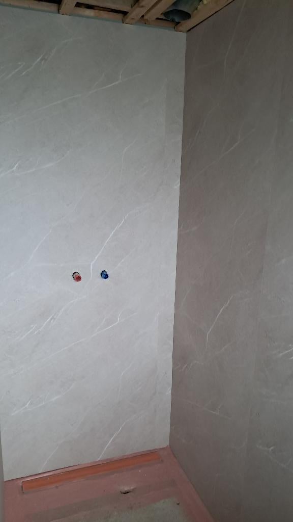 kunststof paneel badkamer/toilet, Ophalen, Minder dan 50 cm, Overige typen, Nieuw