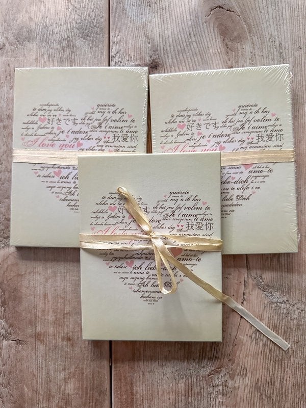 3x Leporello / Harmonica Album "Wedding Sweet Words", Met insteekhoezen, Nieuw, Ophalen of Verzenden, Insteekalbum