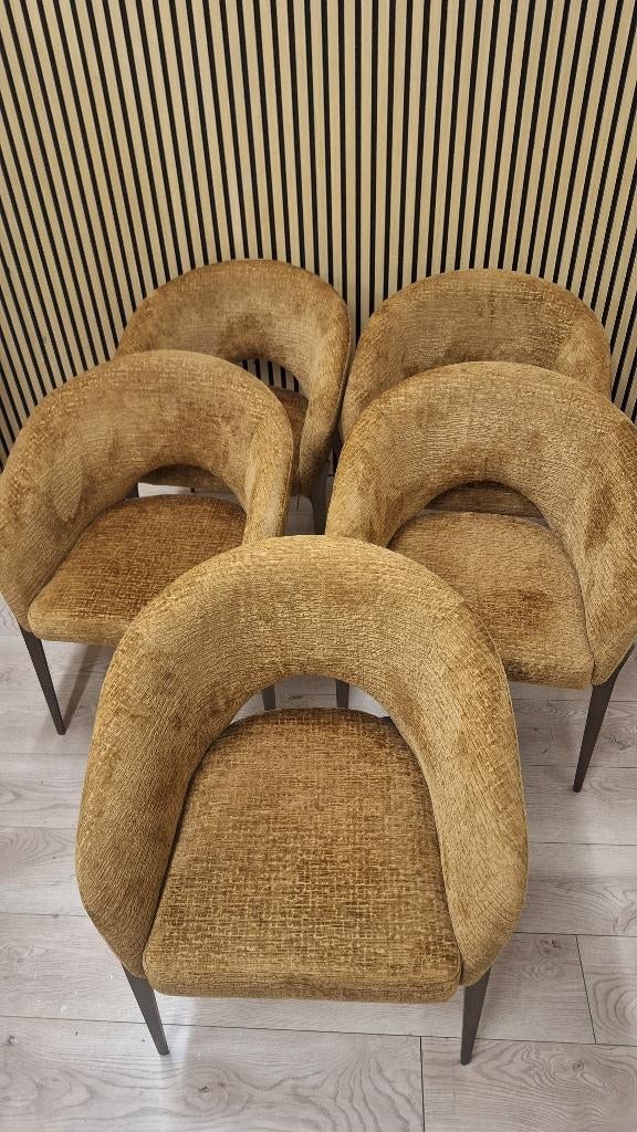 stoelen set van 5 model Kenzi armleuning Richmond Interiors