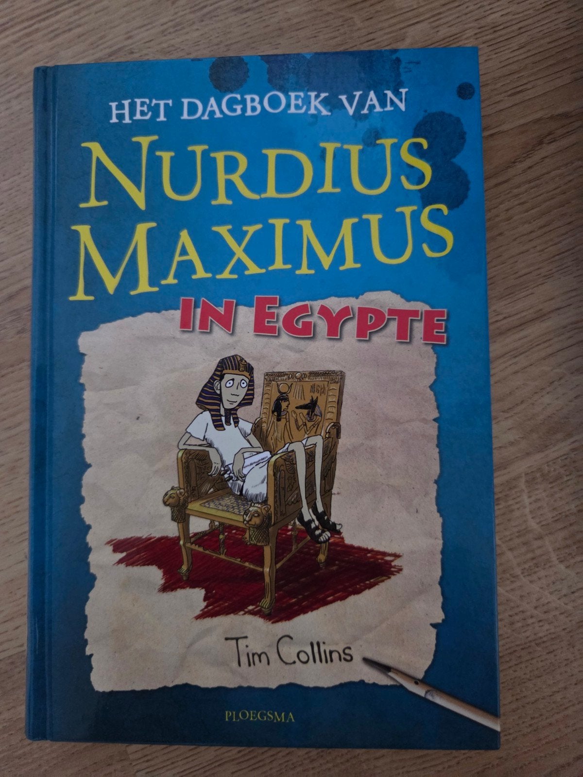 Het Dagboek van Nurdius Maximus in Egypte - Tim Collins, Boeken, Ophalen of Verzenden, Gelezen, Tim Collins, Fictie algemeen