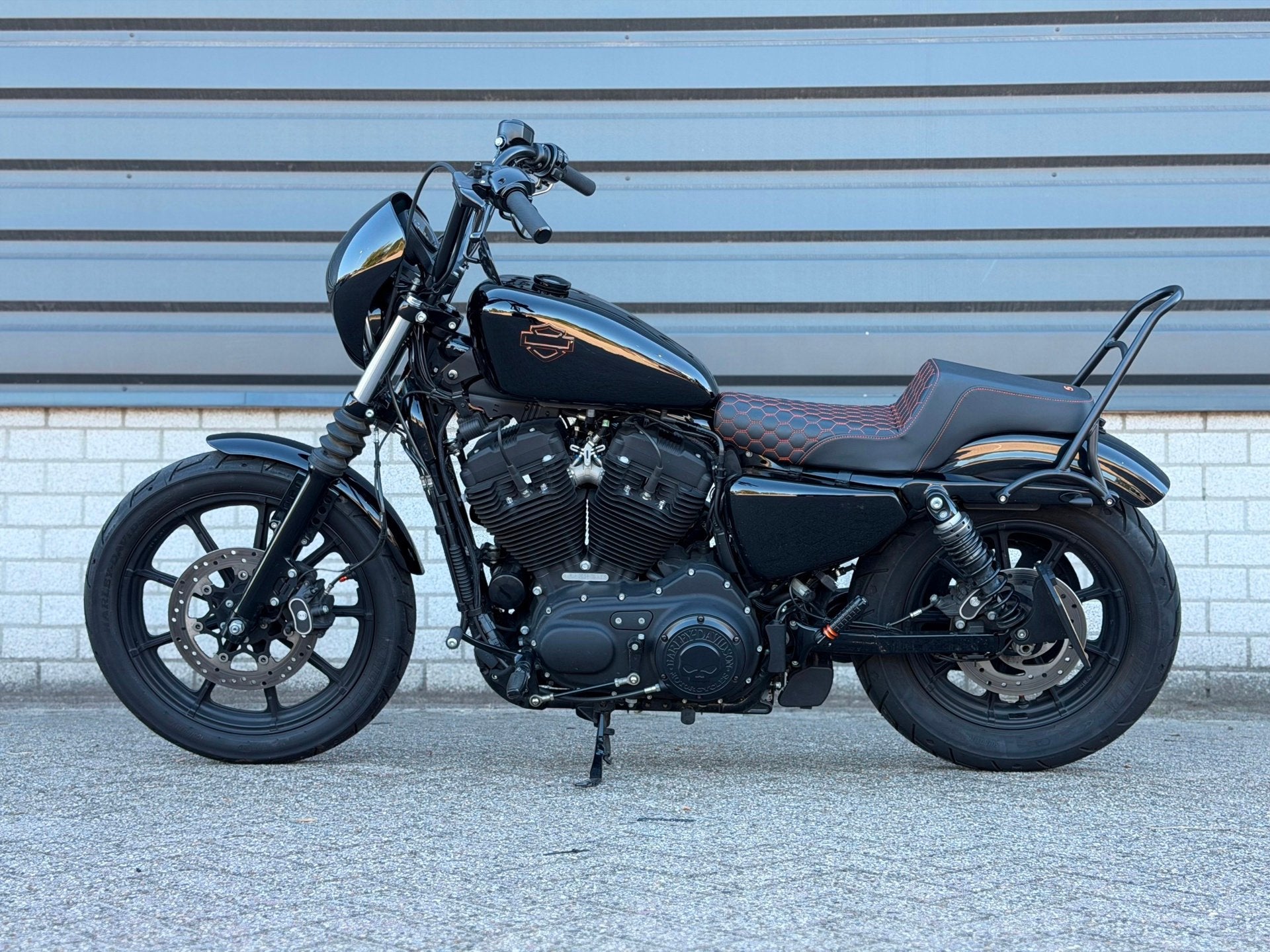 Harley Davidson XL 1200NS Sportster Iron Saddlemen 5HD BJ 20, Chopper, 1202 cc, Meer dan 35 kW, Handgeschakeld