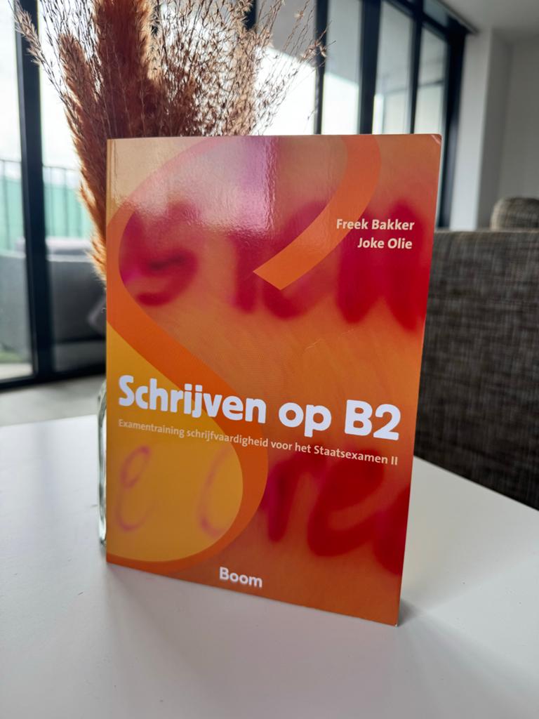 Schrijven op B2 - Examentraining Staatsexamen II, Ophalen of Verzenden, Alpha, Zo goed als nieuw, HBO