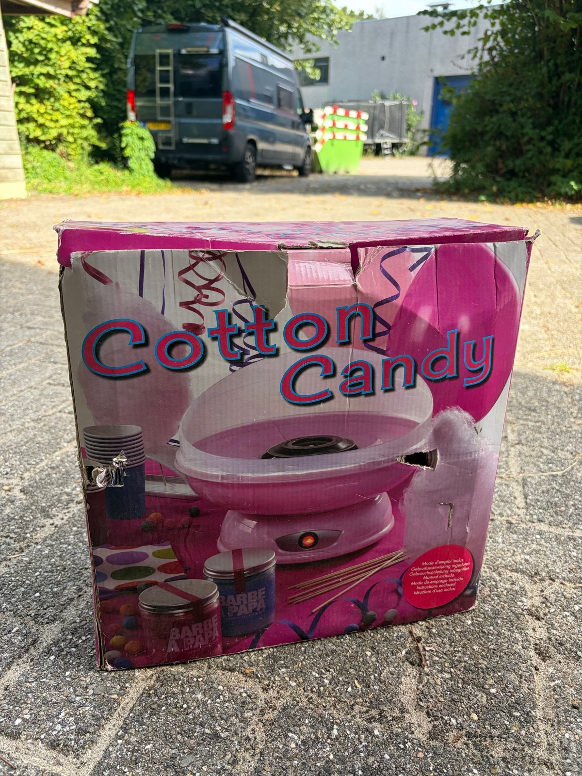 Suikerspin maker - Cotton Candy machine, Ophalen, Zo goed als nieuw