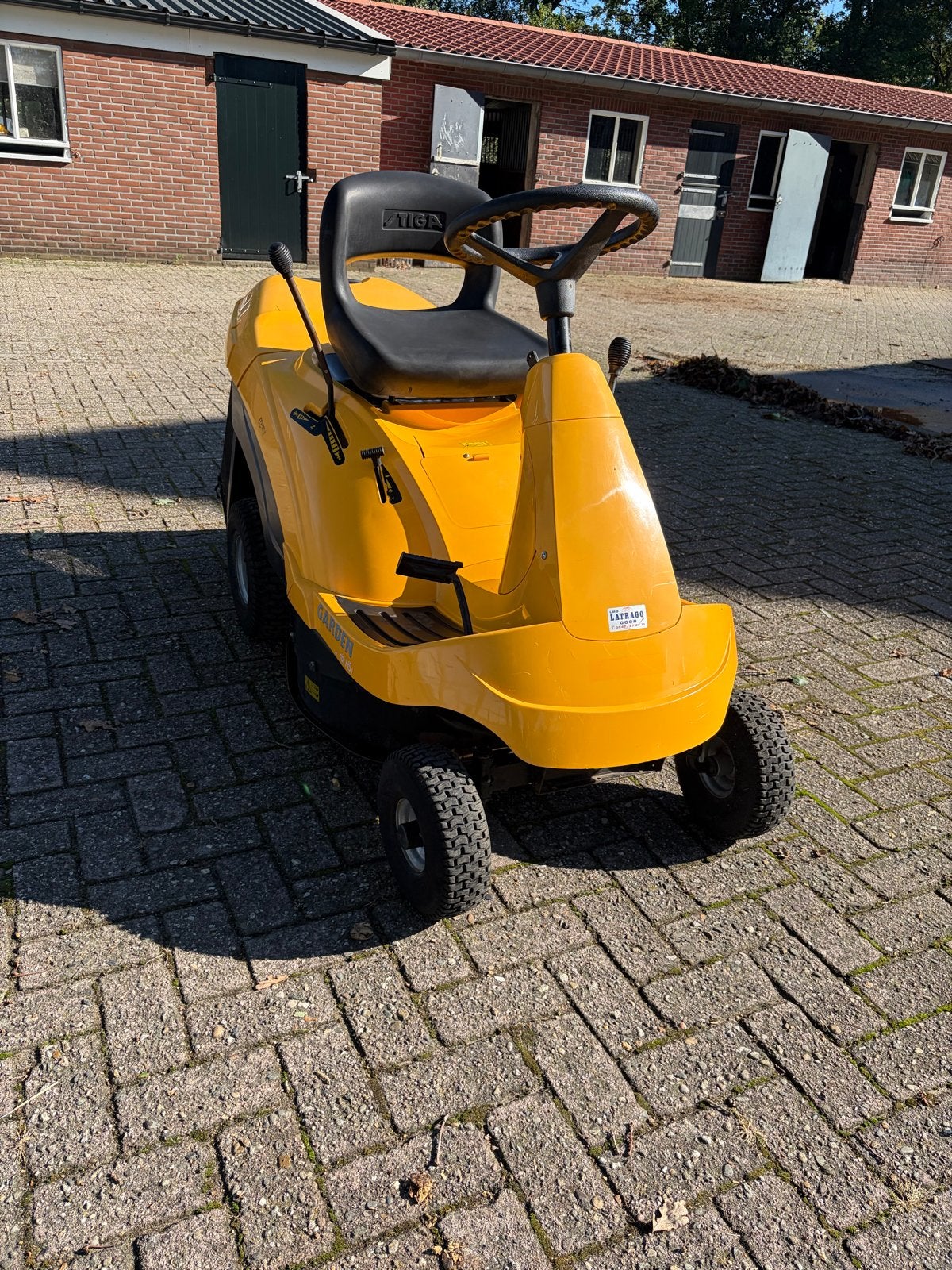 Stiga F 72 Hydro Zitmaaier - Goed onderhouden, Tuin en Terras, Ophalen, Gebruikt, Stiga