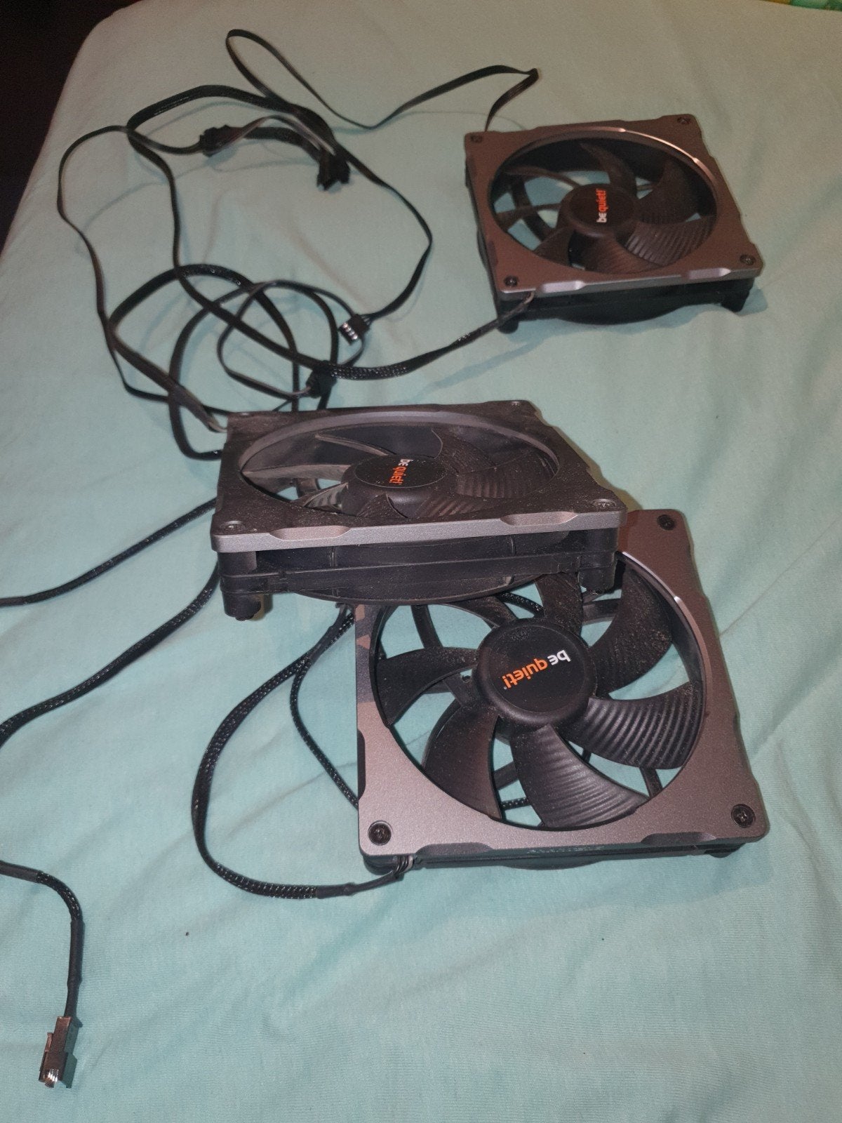 Be Quiet! PC Ventilatoren - Set van 3, Ophalen of Verzenden, Gebruikt, Luchtkoeling