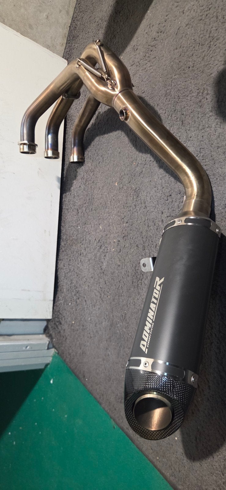MT 09 Dominator uitlaat met katalysator en dB-killer, Motoren, Ophalen of Verzenden