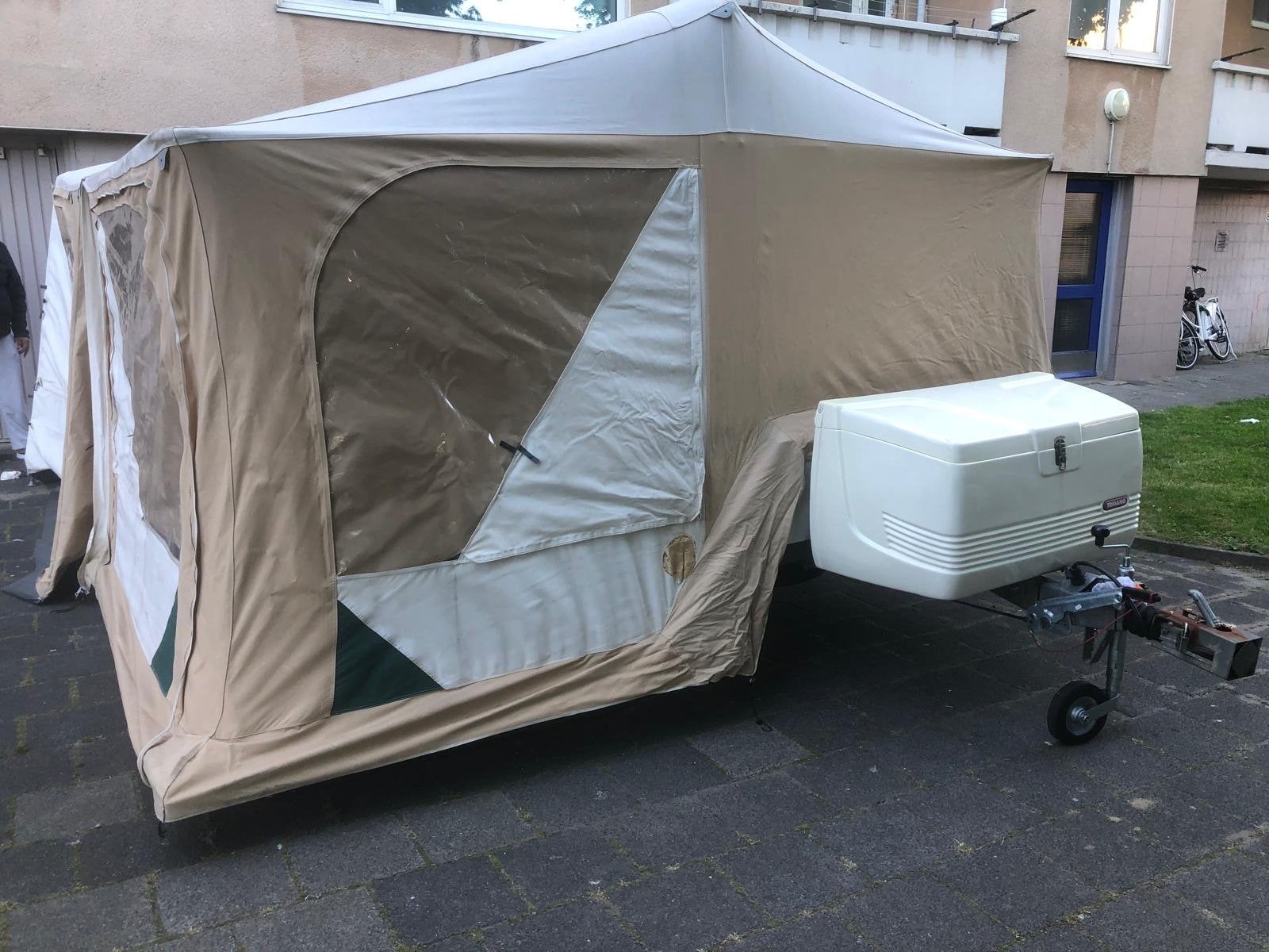 Combi-Camp Venezia Vouwwagen met Keuken en Luifel, Ophalen