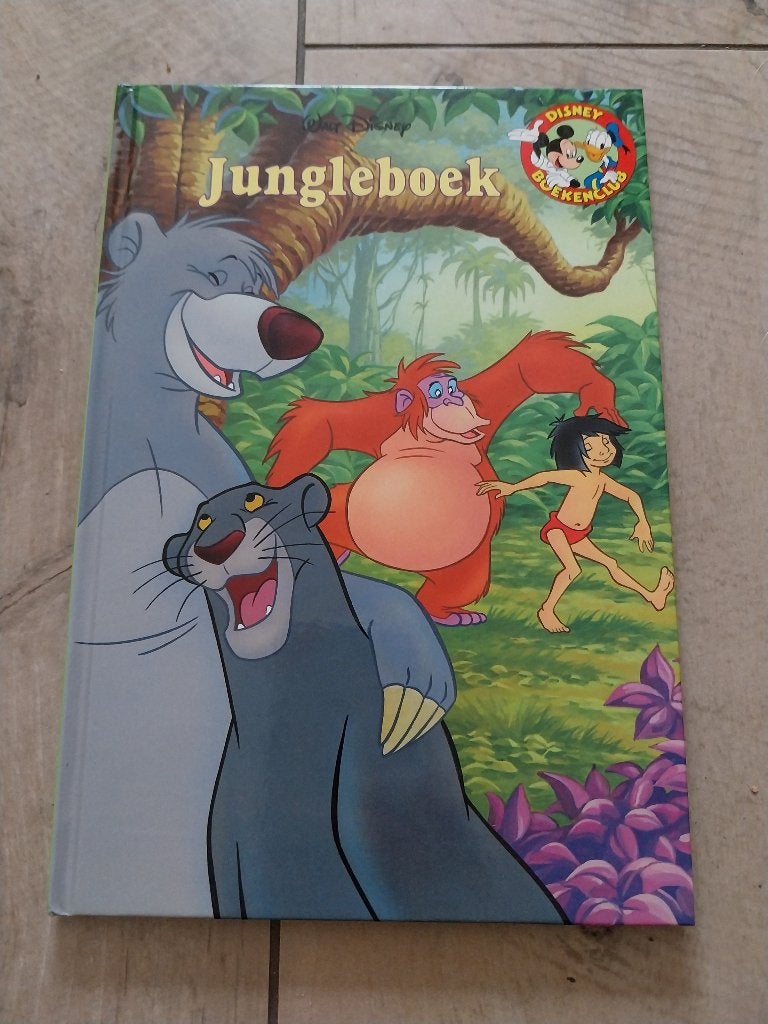 Disney Boekenclub: Jungleboek, Gelezen, Ophalen of Verzenden, Sprookjes, Disney