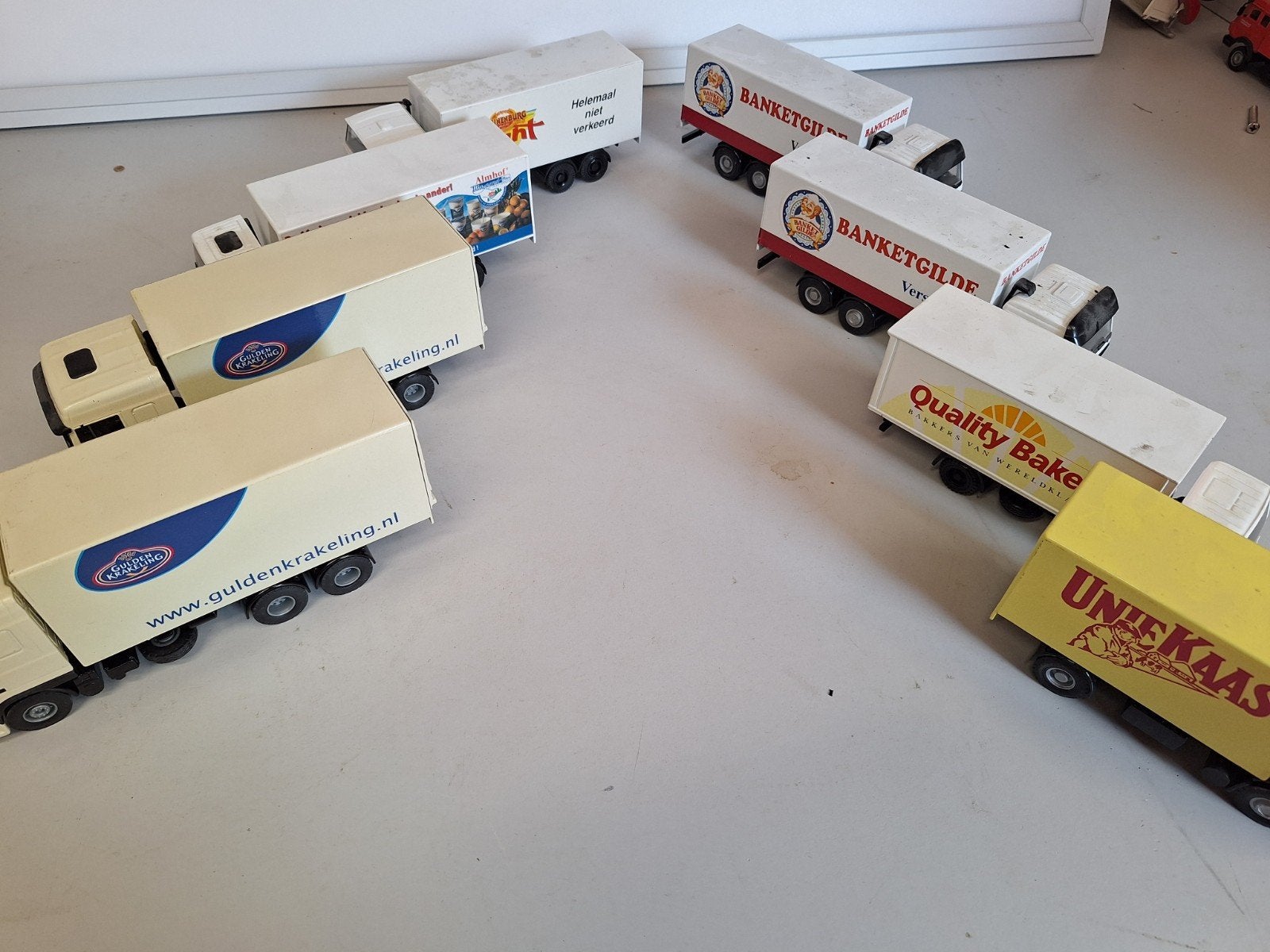 LION DAF en Mercedes vrachtwagens, Ophalen of Verzenden, Gebruikt